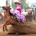 Muy cerca se quedaron las Margaritas de Jalisco buscando la final de las escaramuzas juveniles