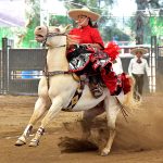 Escuela Municipal de Tlajomulco “Rancho El Herradero” marcha al frente en la final de escaramuzas infantiles “B”