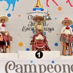 Premiación de los campeones nacionales charros completos Dientes de Leche