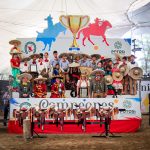 Premiación a los tres primeros lugares por equipos categoría Infantil “A”