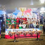 Premiación a las escaramuzas tres primeros lugares categoría Infantil “B”