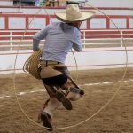 José Luis Samperio Retamoza cuajó dos manganas a pie para 51 tantos por Charros de La Laguna "B"