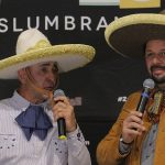 El secretario de Prensa y Difusión, Abel Díaz Tapia, conversó con Rafael Cabral Arroyo, oriundo de Jerez pero afincado hace muchos años en Los Ángeles, California