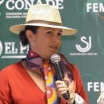La directora general de CONADE, Ana Gabriela Guevara, se mostró complacida por el espectáculo de la Charrería dentro del Festival Deportivo Ecuestre