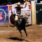 Rancho Bellorín tuvo buena actuación en la segunda parte de la charreada pero no pudo obtener la victoria