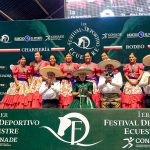 Al término de la competencia se realizó la entrega de las medallas de participación en el Festival Deportivo Ecuestre