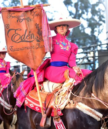 La escaramuza zacatecana El Edén lidera a las damas charras de categoría Infantil “B”
