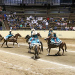 Las Azaharinas de Río Verde cruzan en el "Dominó", compitiendo por la categoría Infantil "B"
