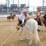 José Andrés Aceves Aceves retuvo la corona nacional de los charros completos al acertar cinco manganas
