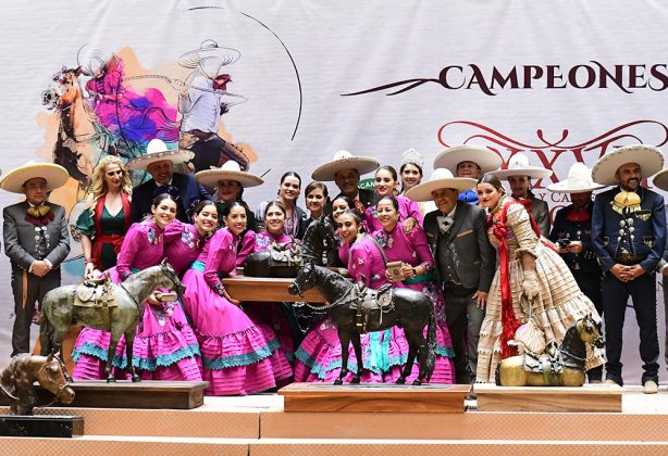 Premiación Escaramuza Subcampeona Nacional, Sanmarqueña de Aguascalientes
