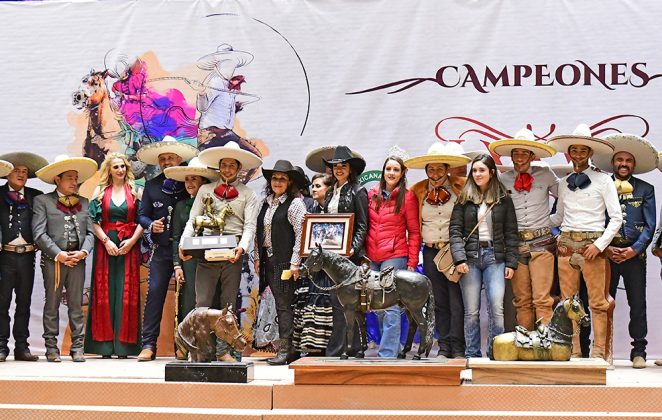 Premiación Charro Completo Subcampeón Nacional, Enrique Miguel Jiménez Martínez, Nuevo León