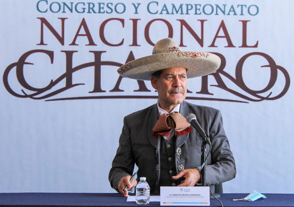 El Gobernador Martín Orozco Sandoval, reafirmó el compromiso para celebrar el Campeonato Nacional Charro del 5 al 21 de noviembre en Aguascalientes