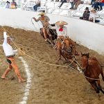 Andrés Eduardo Aceves Hernández consiguió sus tres manganas a pie para levantar a su equipo Rancho Las Cuatas con 74 puntos