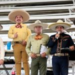 Los locutores de este certamen nacional, encabezados por el coordinador nacional, Juan Carlos Cuevas González