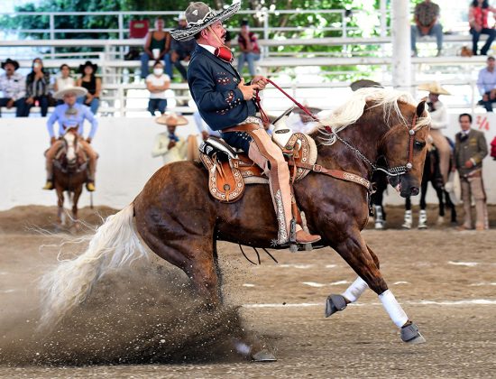 Armando Bollaín y Goytia Balderrama presentó una buena cala de caballo de 38 puntos para Rancho Casa Goytia de Jalisco