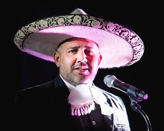 La bienvenida corrió a cargo del Presidente de la Federación Mexicana de Charrería, José Antonio Salcedo