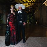 El presidente José Antonio Salcedo asistió en compañía de su distinguida esposa, la señora Elisa Aceves de Salcedo