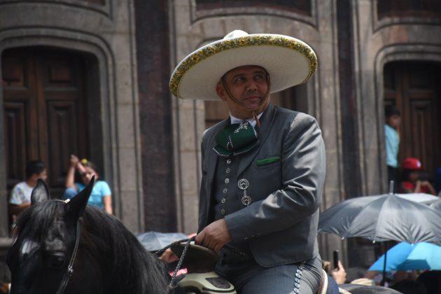 La Charrería en el Desfile Militar