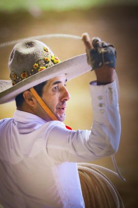 Pablo Cerón González firmó una mangana a caballo para la cuenta de los Charros de Huichapan