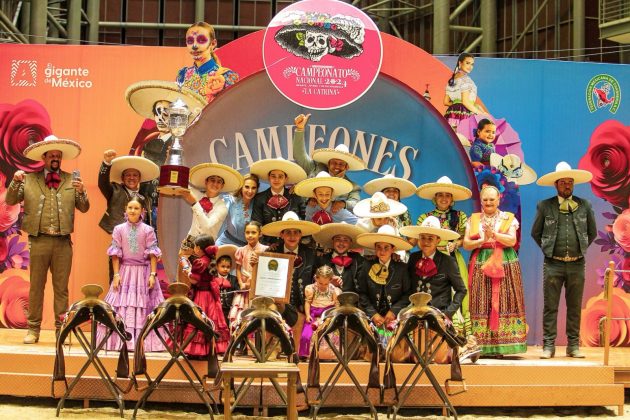 Premiación equipo campeón nacional categoría Infantil "B", Rancho El Pitayo