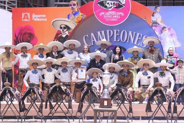 Premiación Tequila Cuadra, equipo subcampeón nacional categoría Juvenil